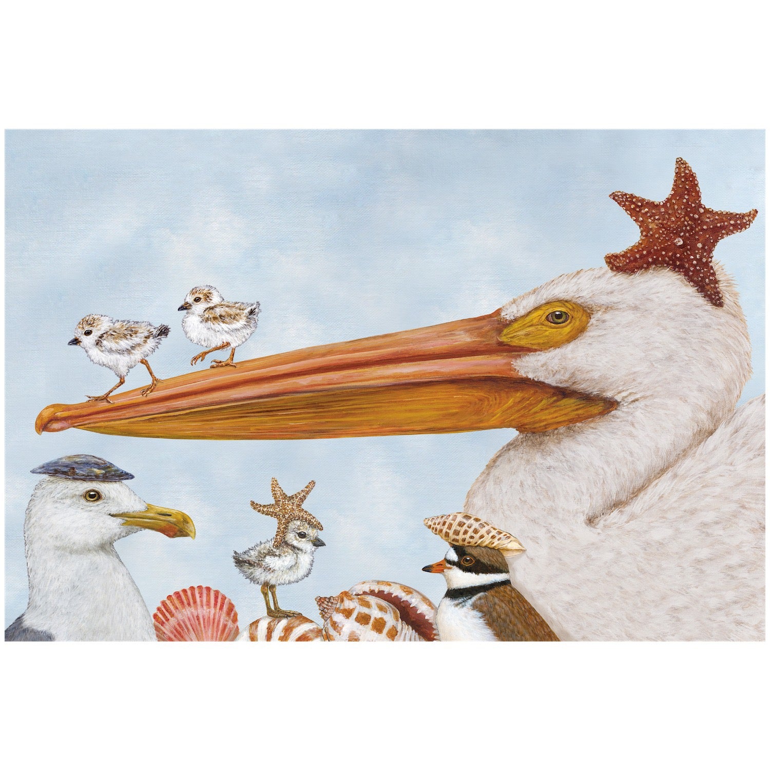 Shorebirds Placemat - Pack of 18
