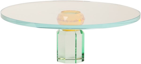 Crystal Pedestal in Mint Green
