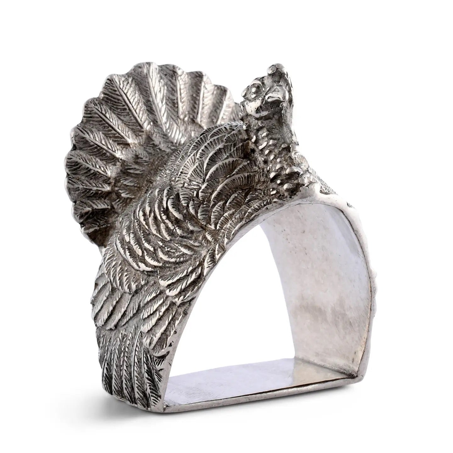 Turkey Pewter Napkin Ring