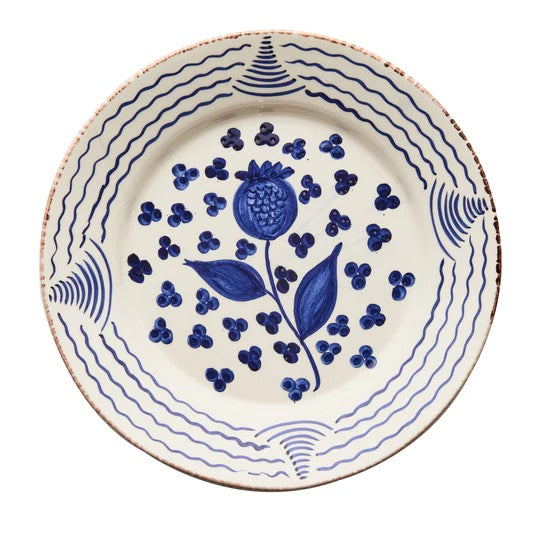 Luzia Pomegranate Wave Plate in Blue