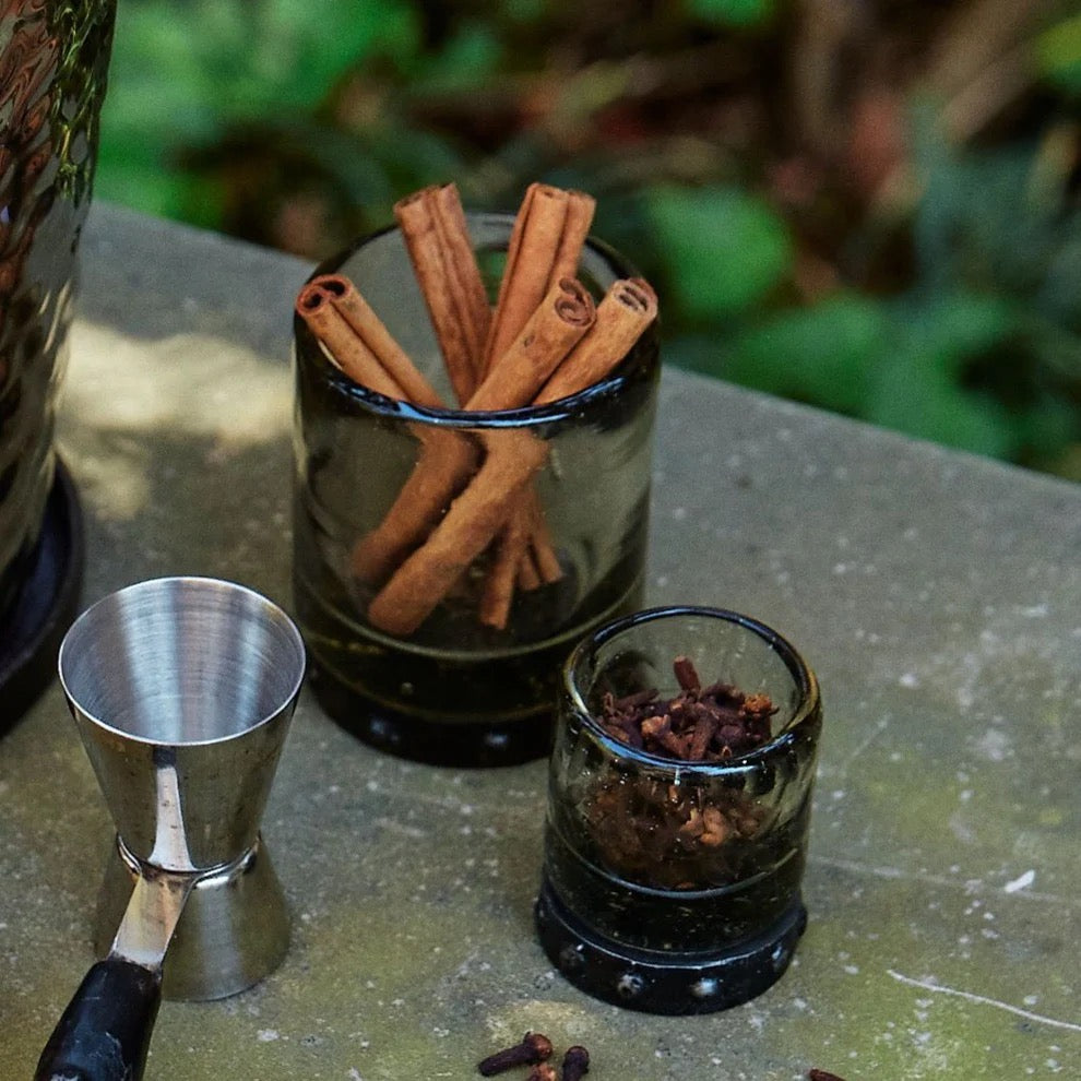 Papacito Zackshot Glass by Jan Baboglio