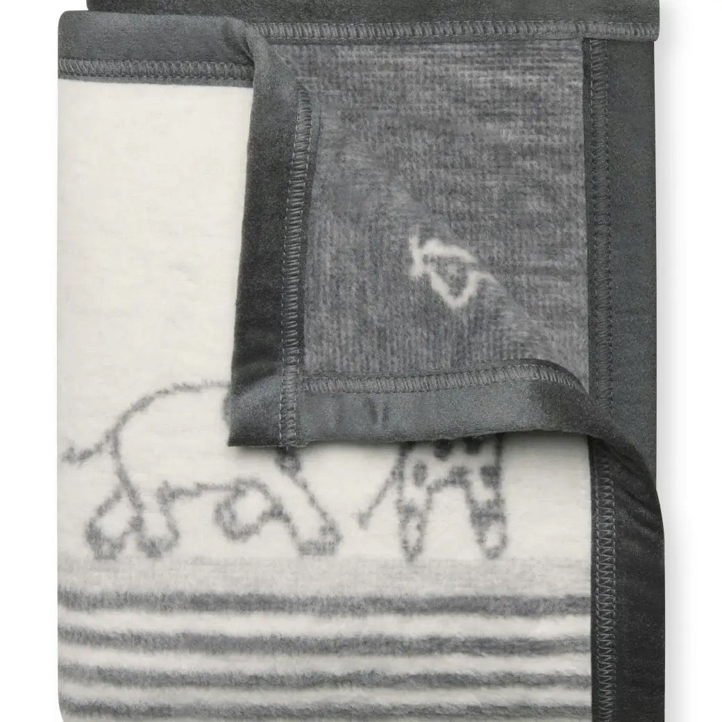Jungle Walk Grey Mini Blanket