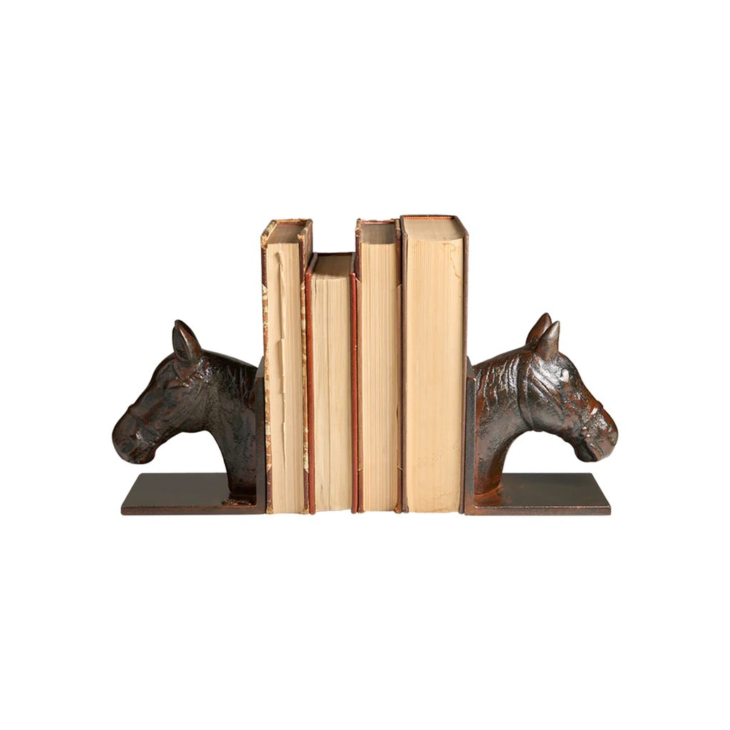 Triple Corona Bookends by Jan Barboglio