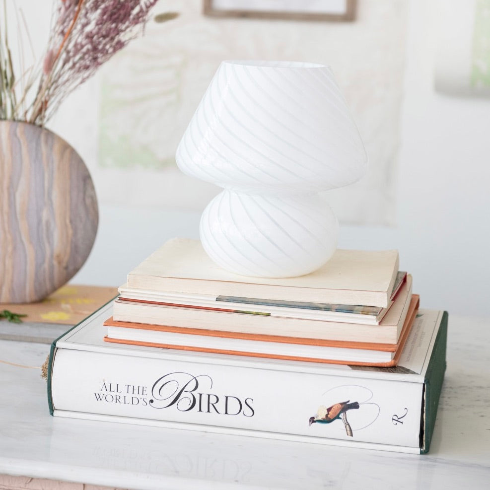 Blown Glass Table Lamp