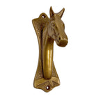 Handsome Horse Brass Door Knocker