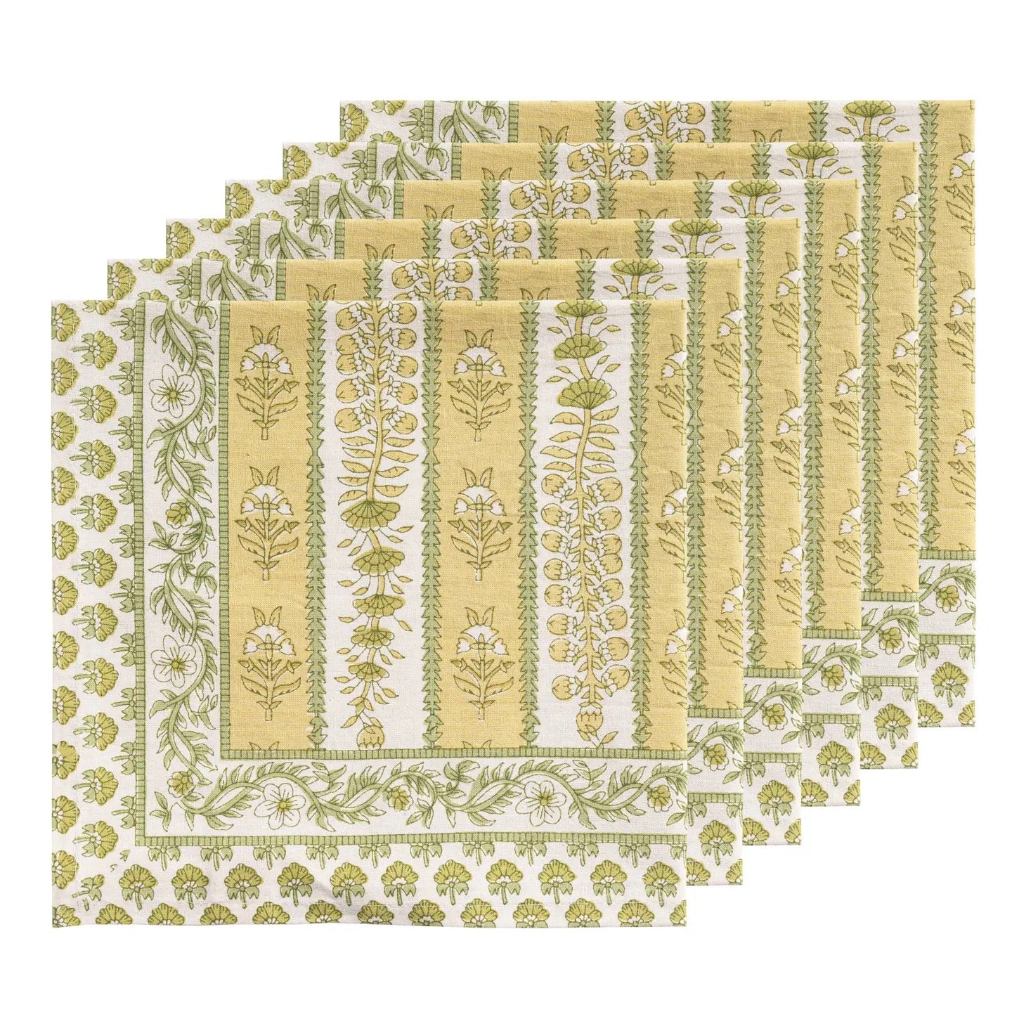 Avignon Napkins Pistache - Set of 6