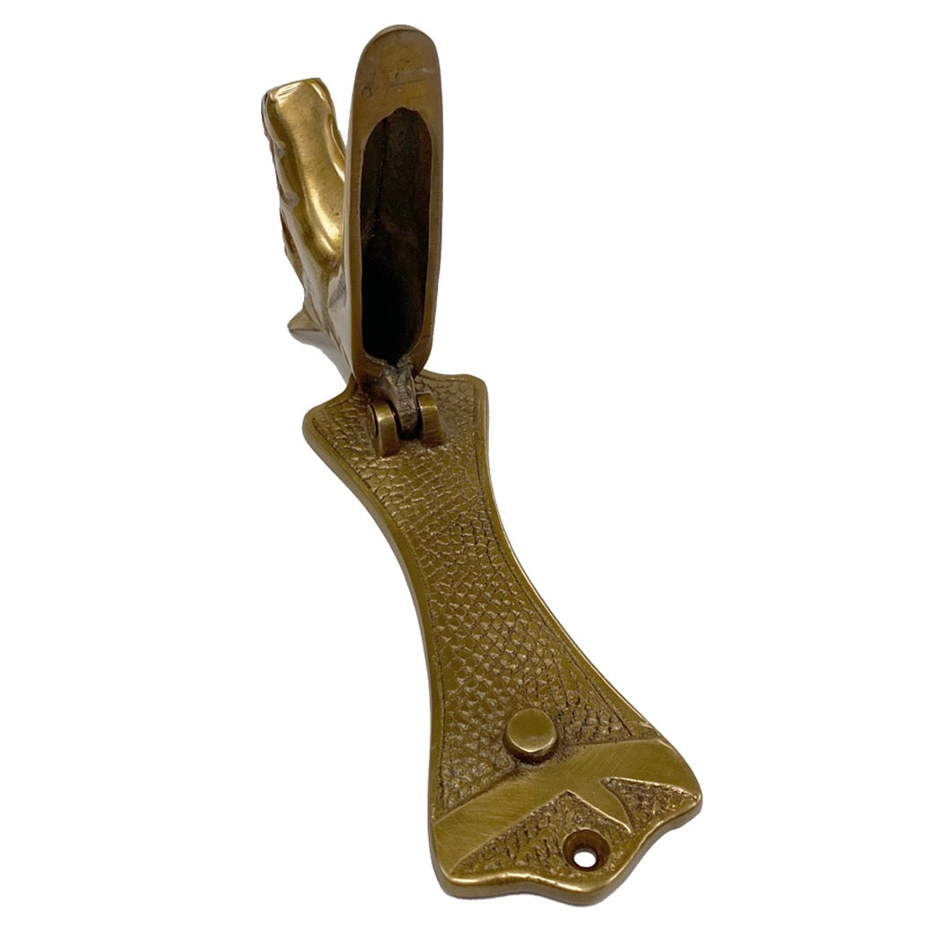 Handsome Horse Brass Door Knocker