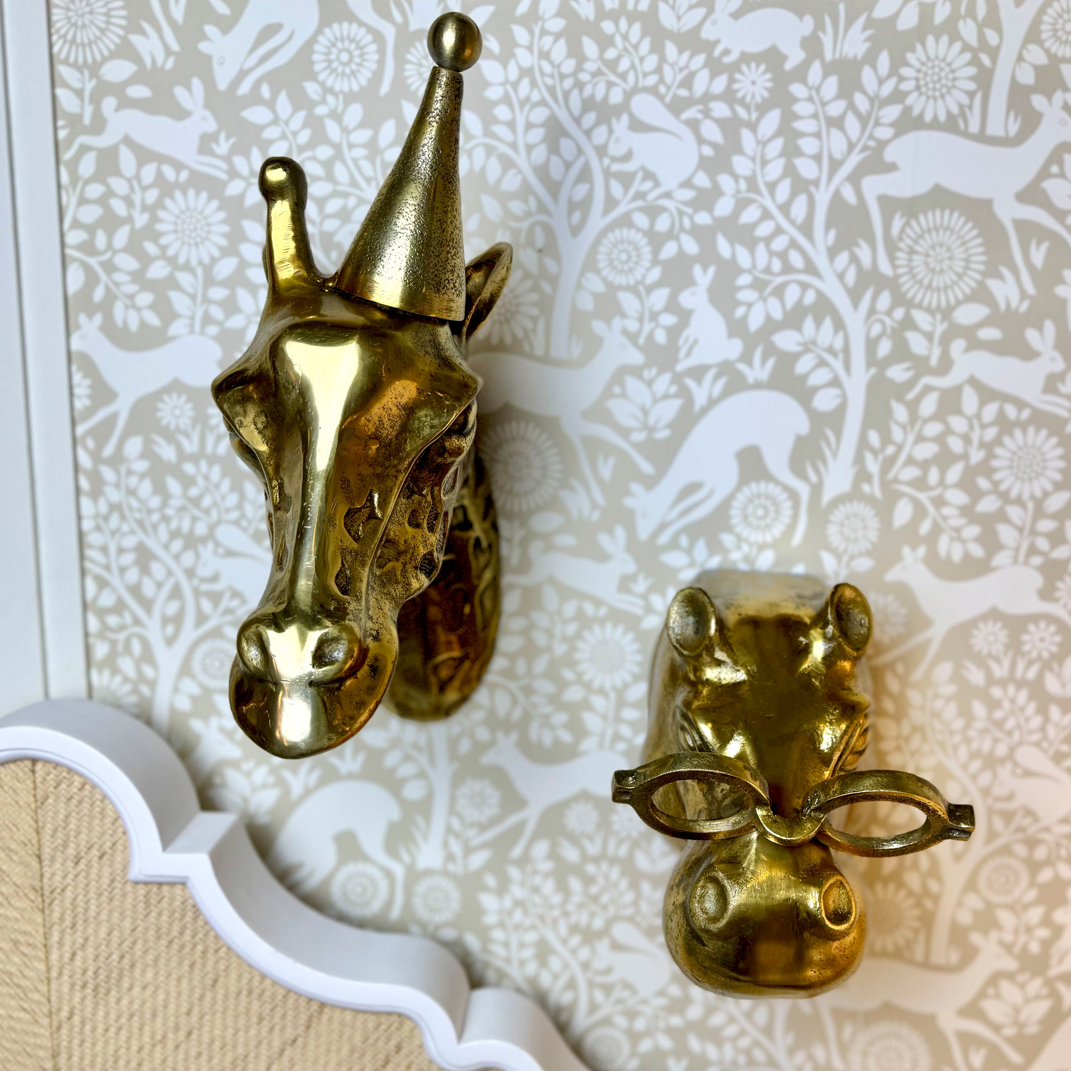 Margaret the Hippo Wall Mount