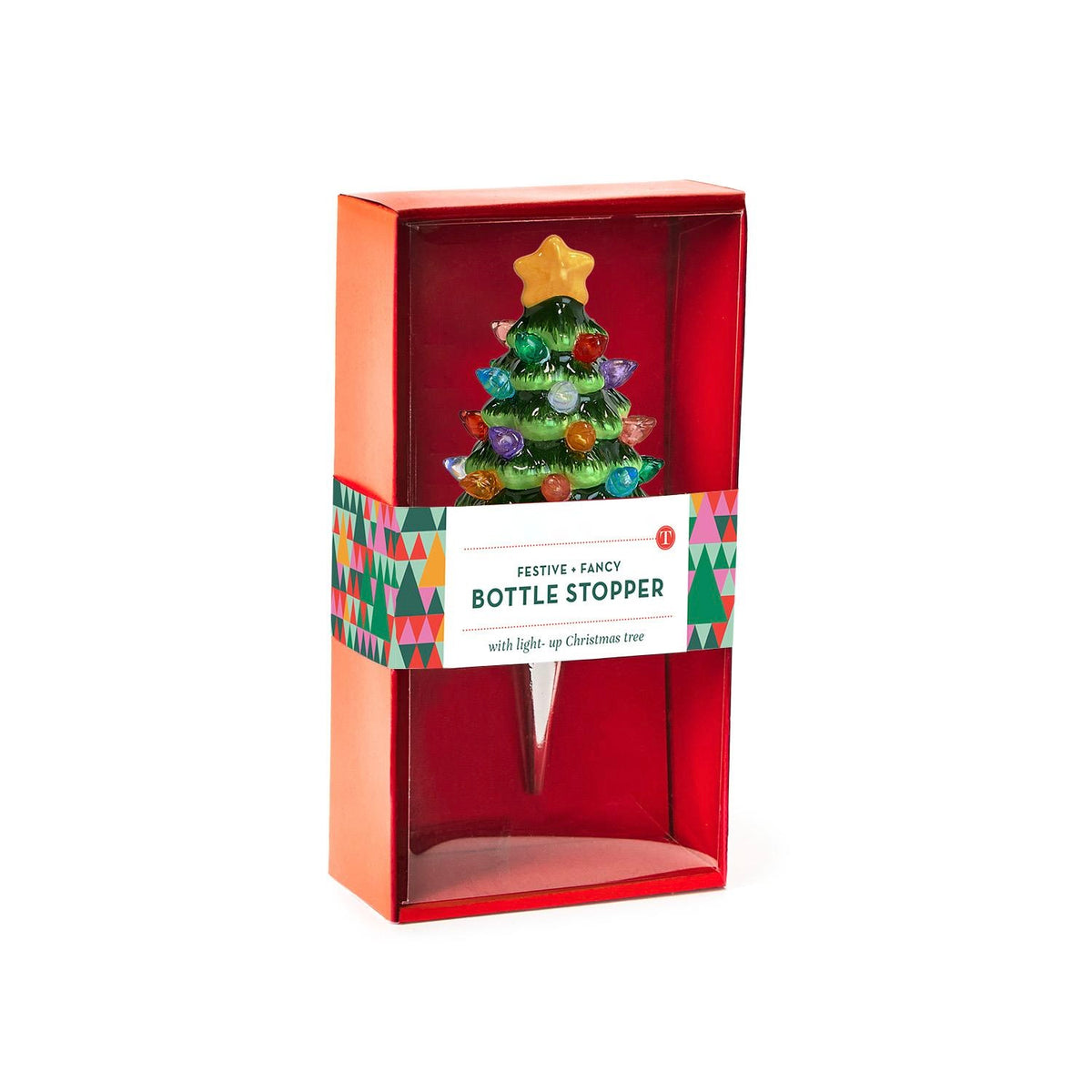 Light Up Tree Bottle Stopper