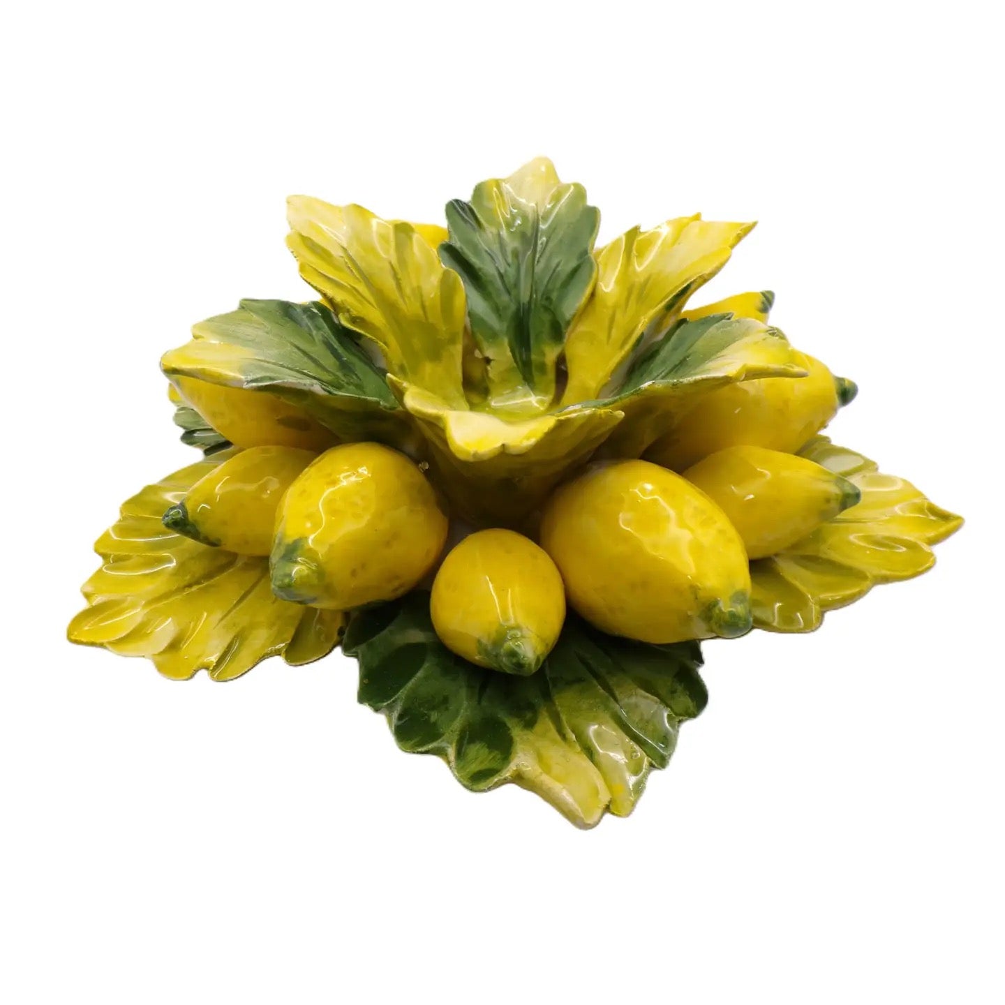 Limoncello Ceramic Candleholder