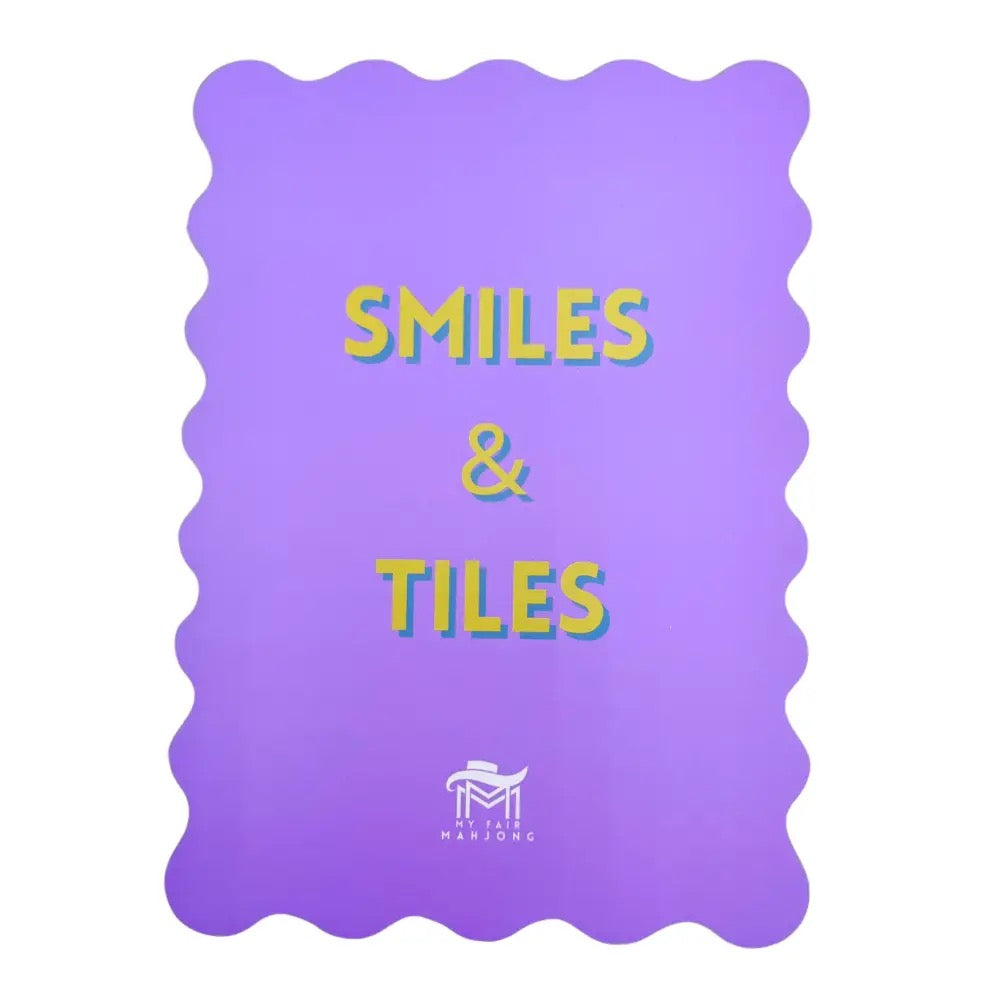 Mahjong Shuffle Card - Purple