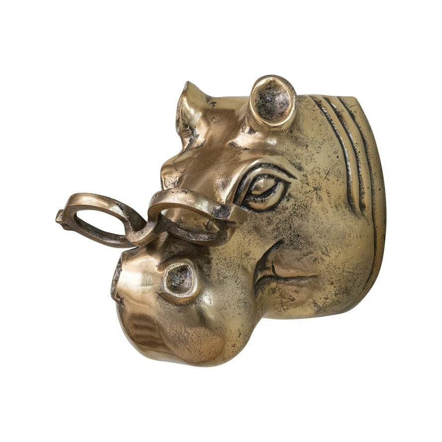 Margaret the Hippo Wall Mount