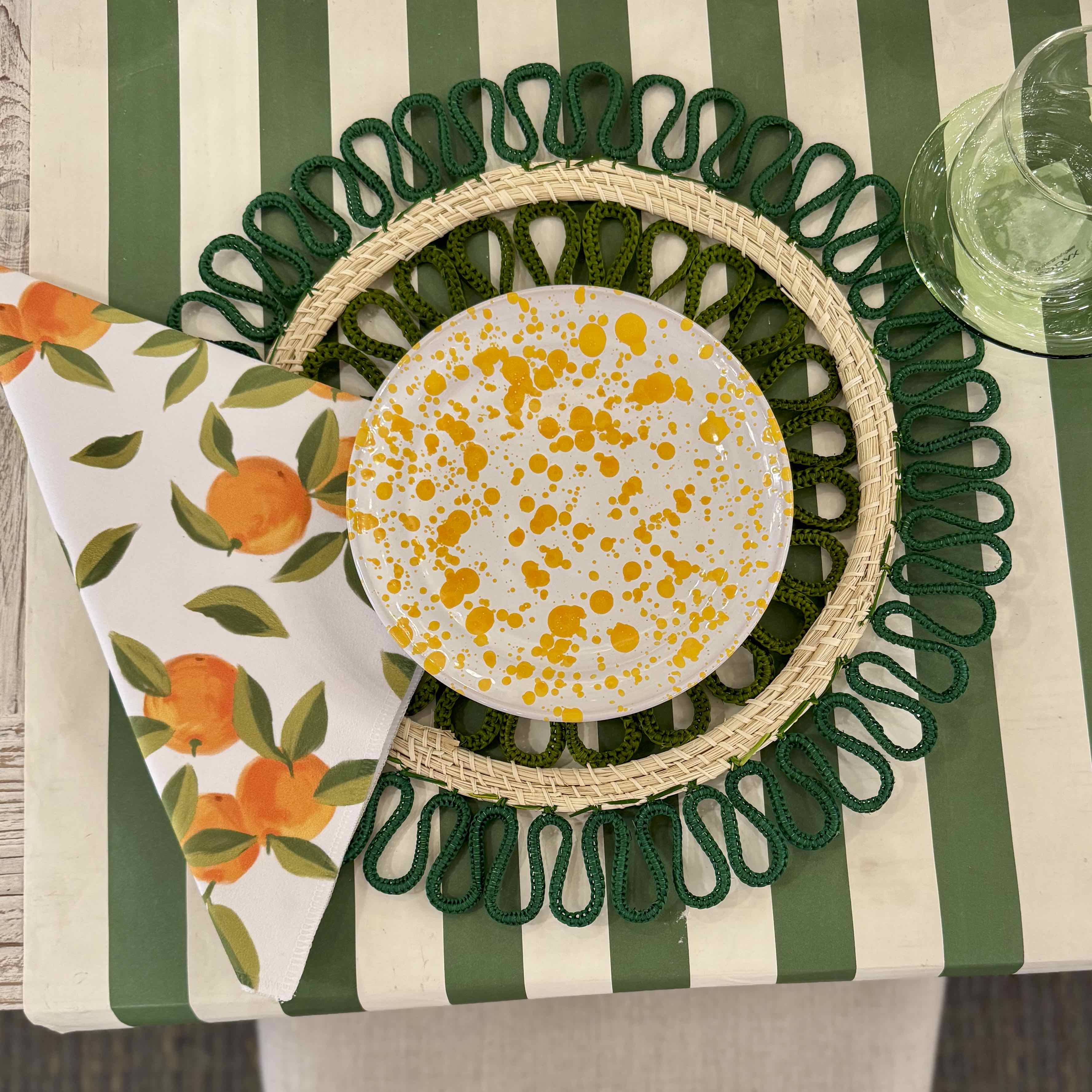 Orange Orchard Dinner Napkins