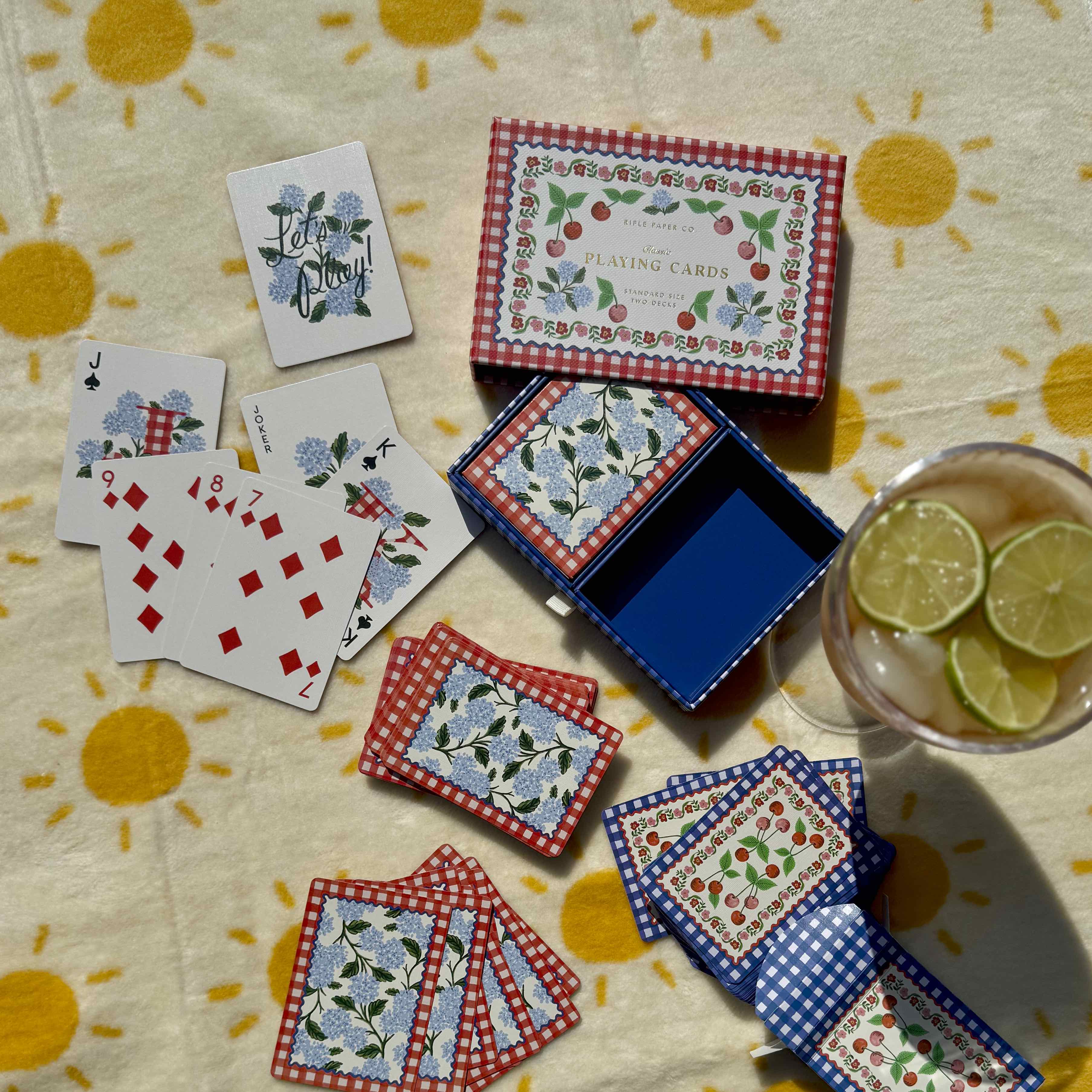 Picnic Playing Cards Set