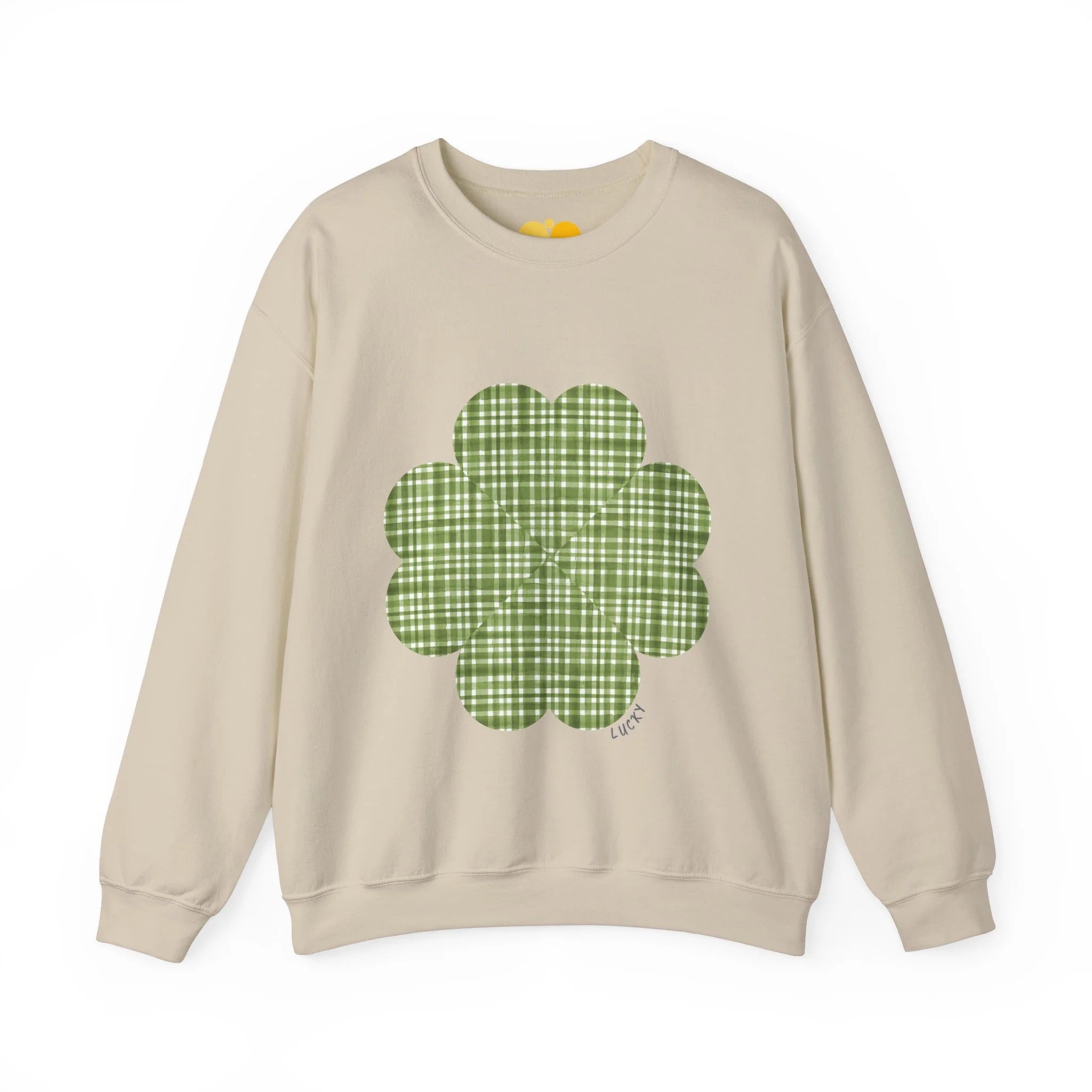 Plaid Clover Sweatshirt
