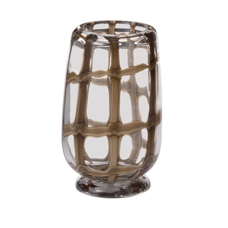 Plaid Vase Large