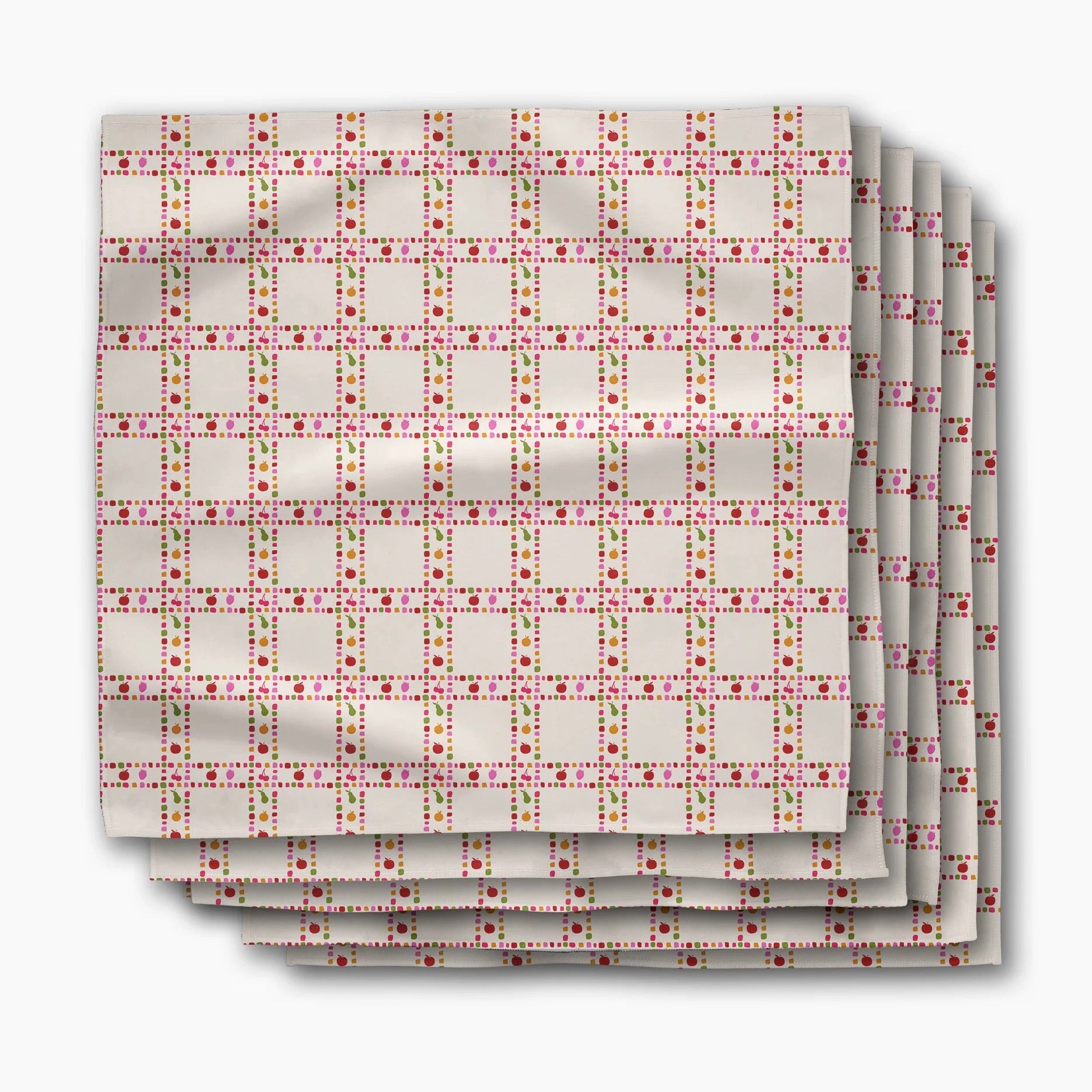 Plaid and Preserve Dinner Napkins - Set of 6