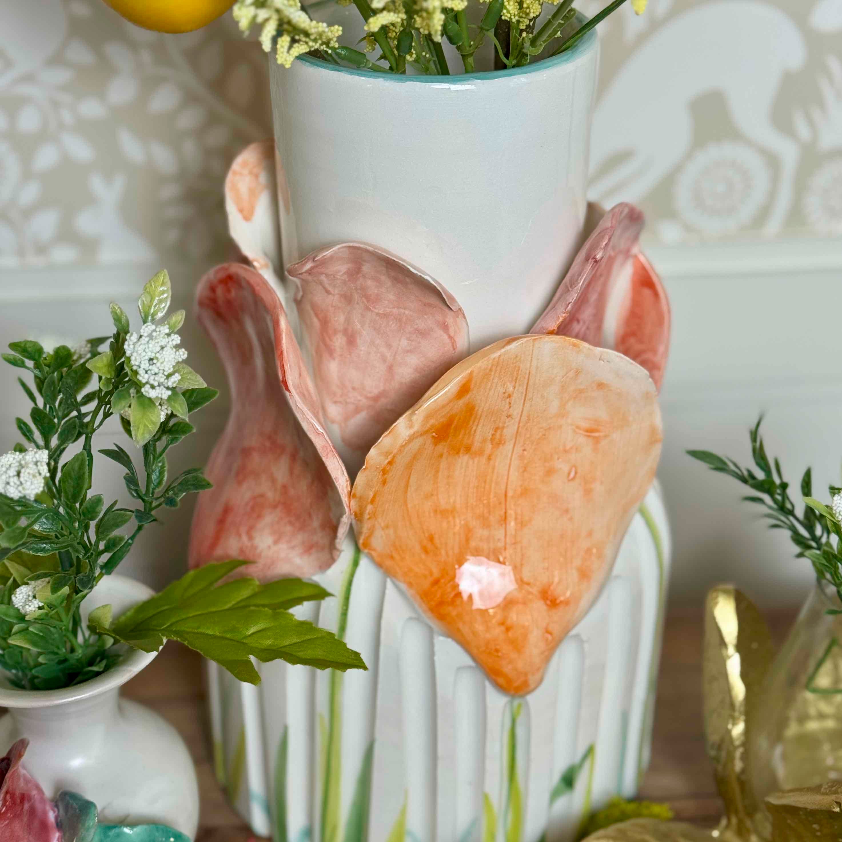 Poppy Flower Vase