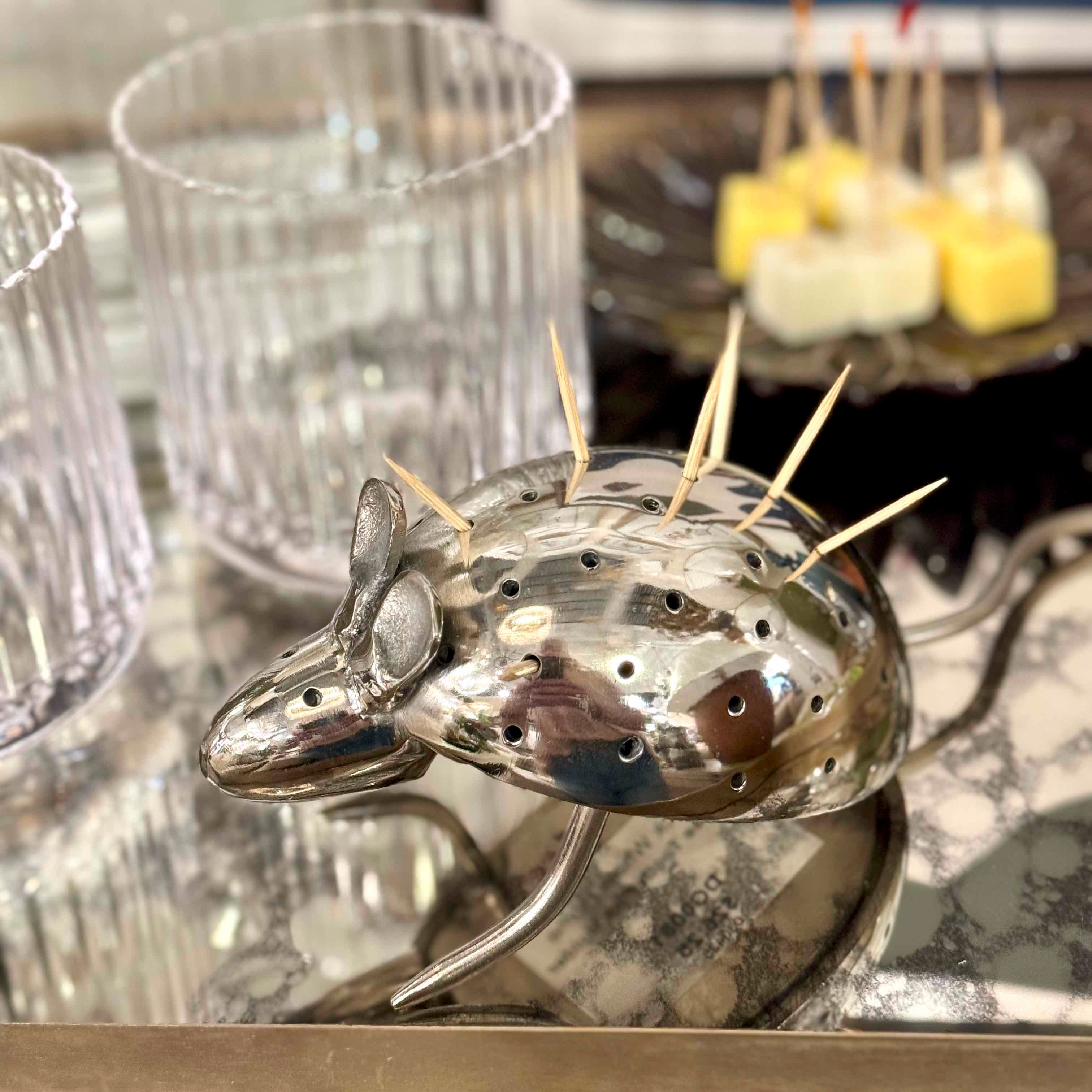 Retro Mouse Toothpick Holder