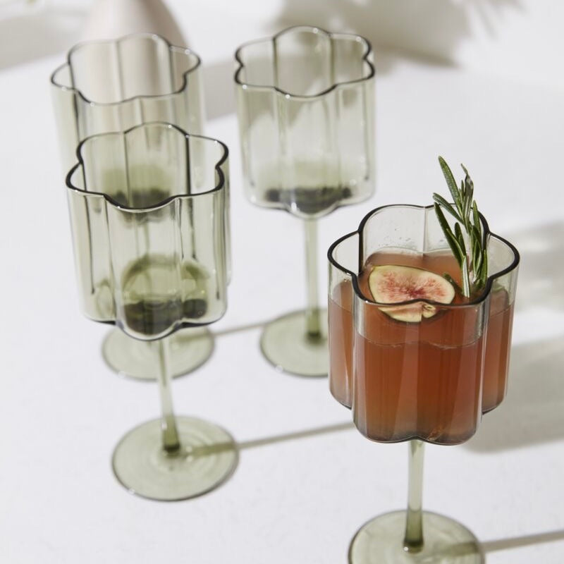 Rosette Wine Glass