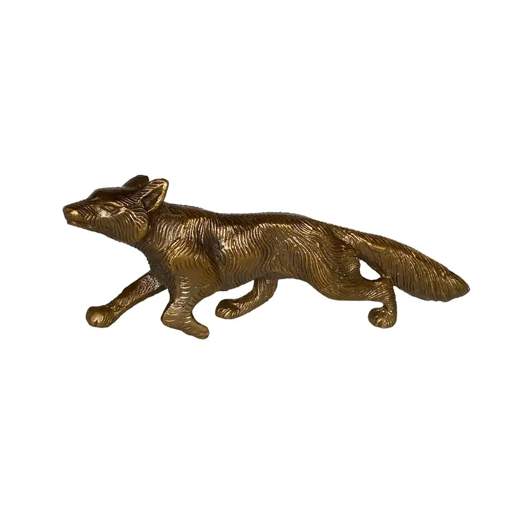 Running Fox Desk Decor