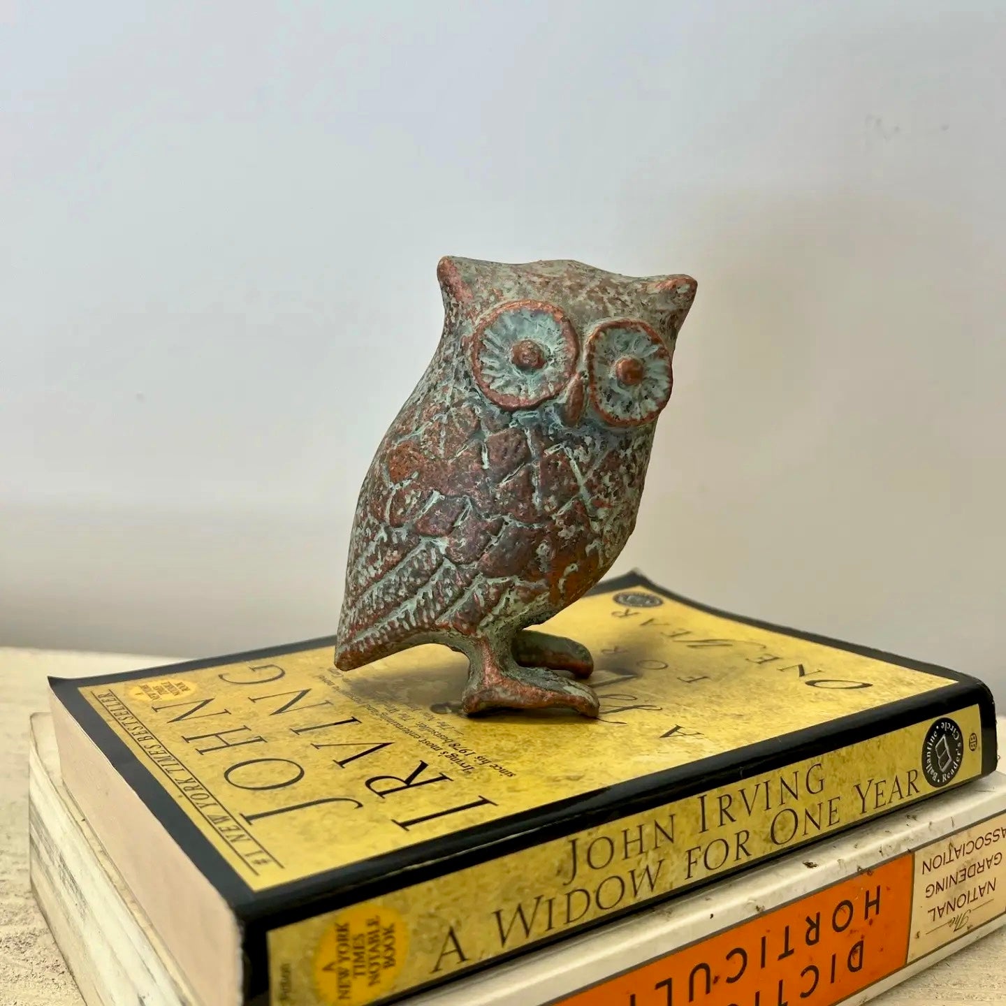 Rustic Owl Statue