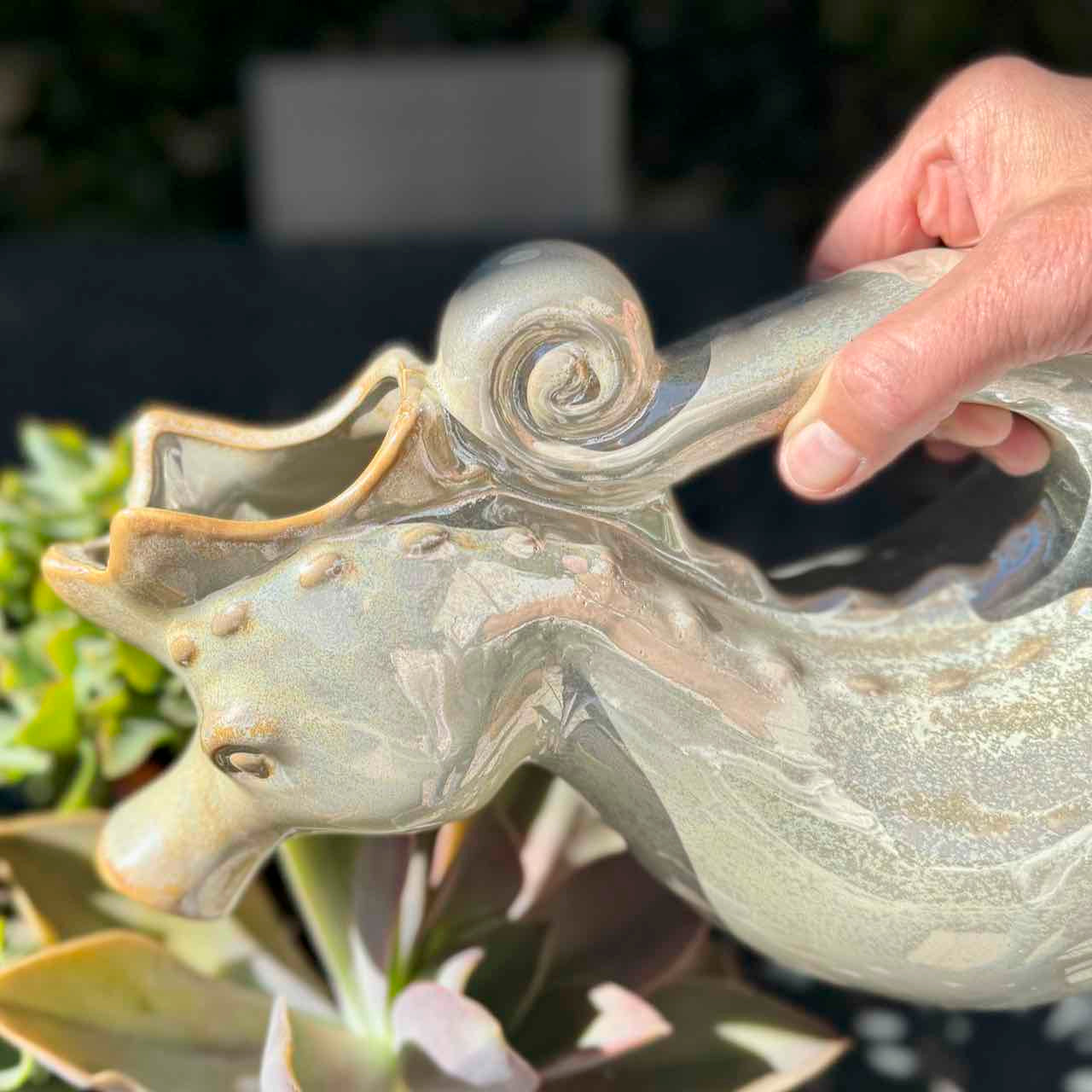 Seahorse Watering Pitcher