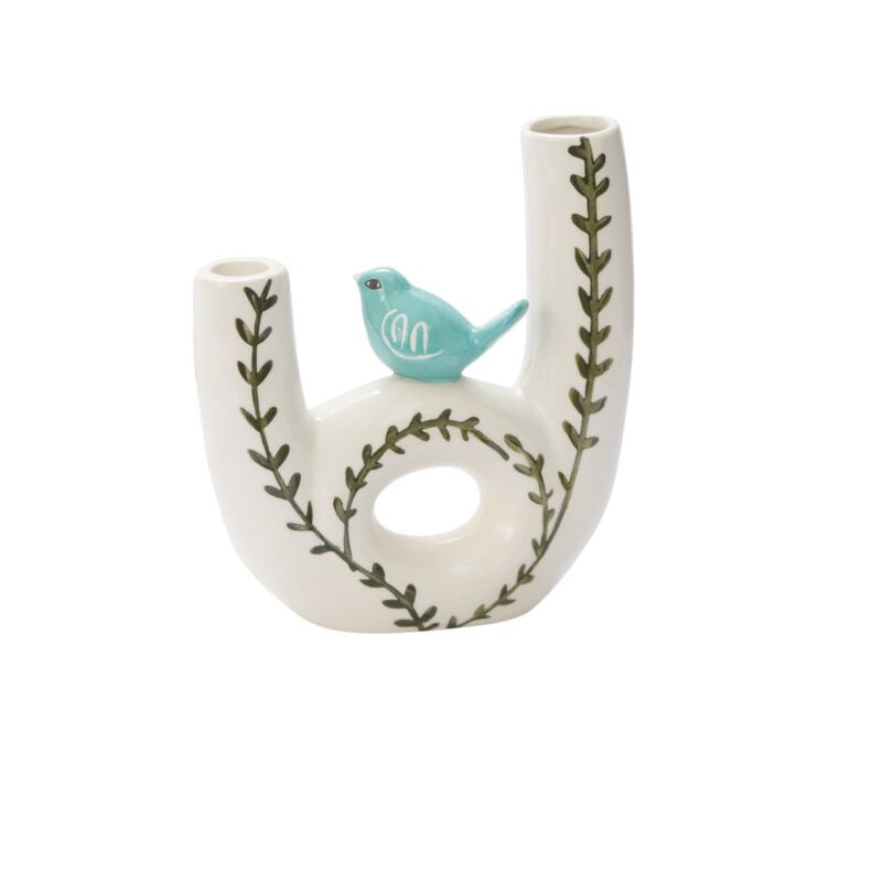 Song Bird Bud Vase