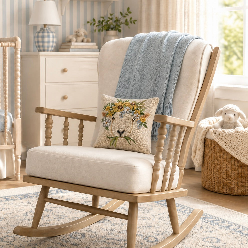 Spring Sheep Pillow