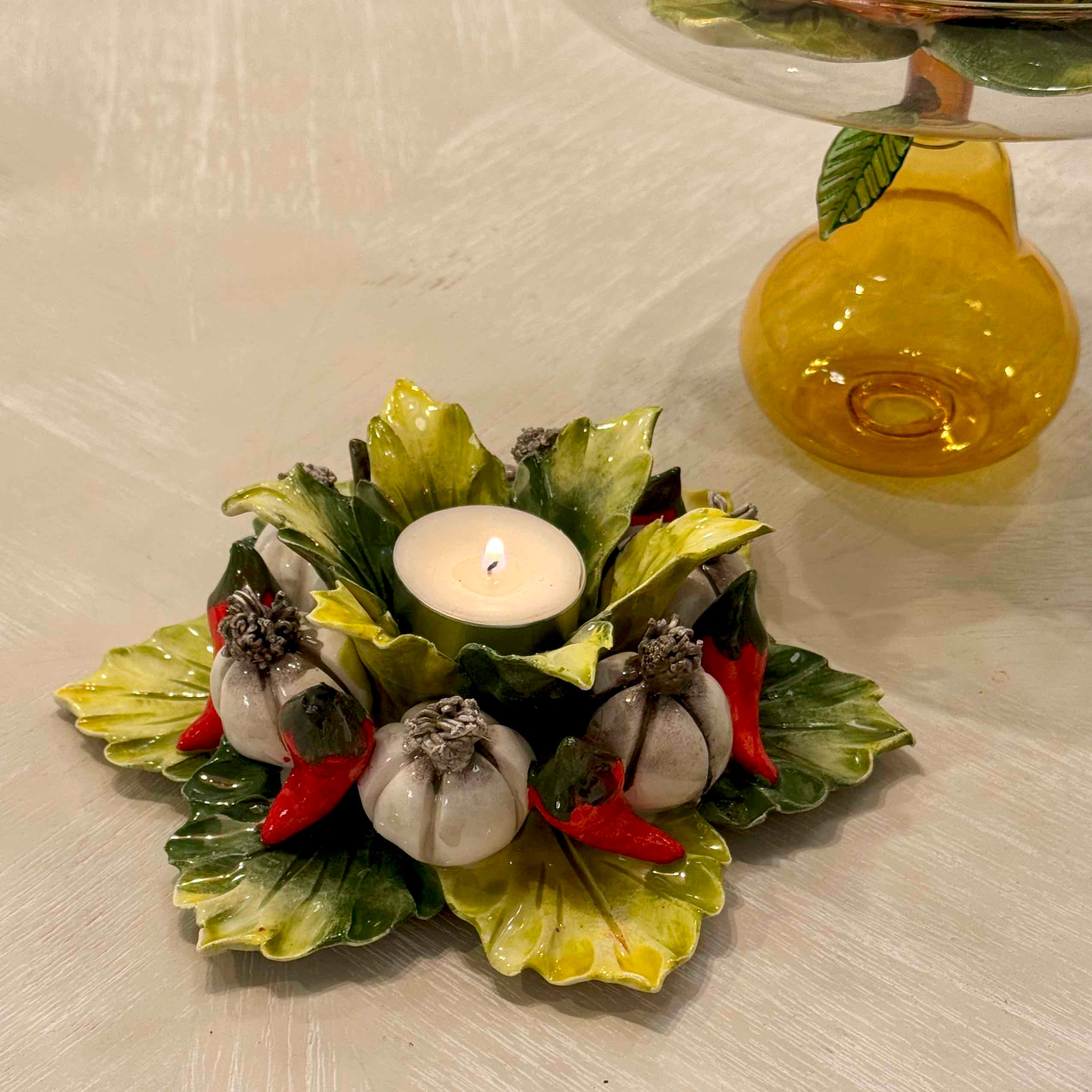 Sugo Ceramic Candleholder