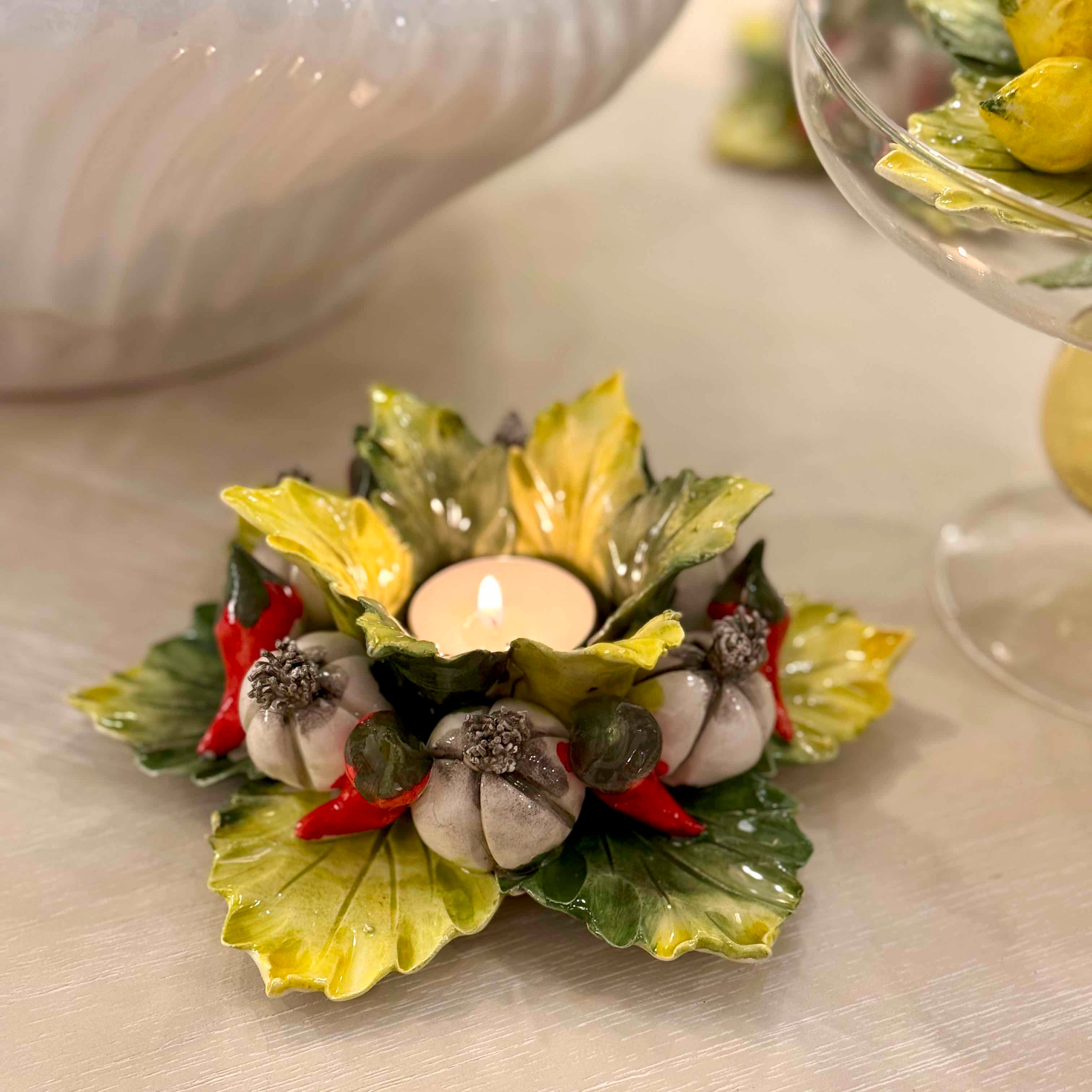 Sugo Ceramic Candleholder