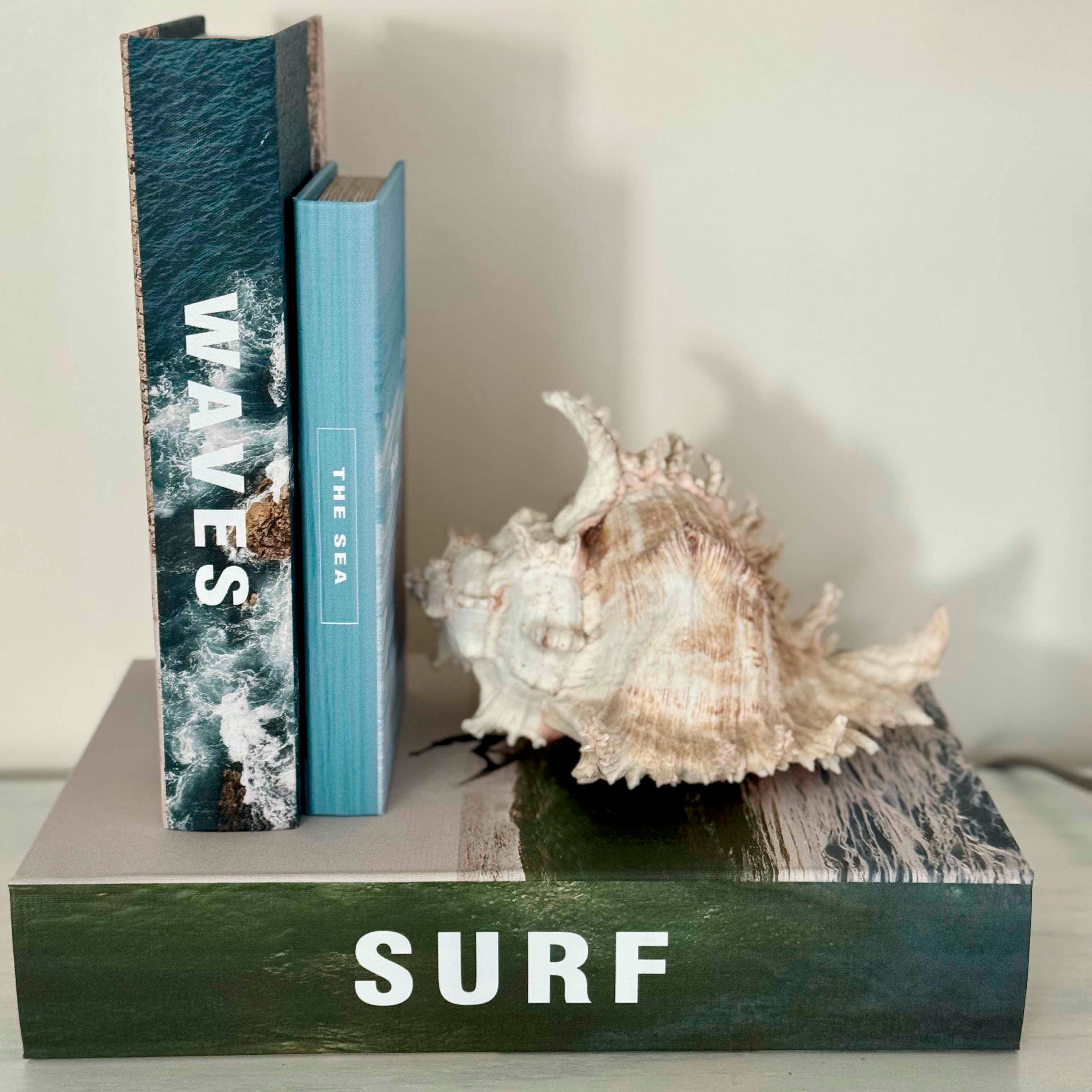 Surf Break Linen Storage Books