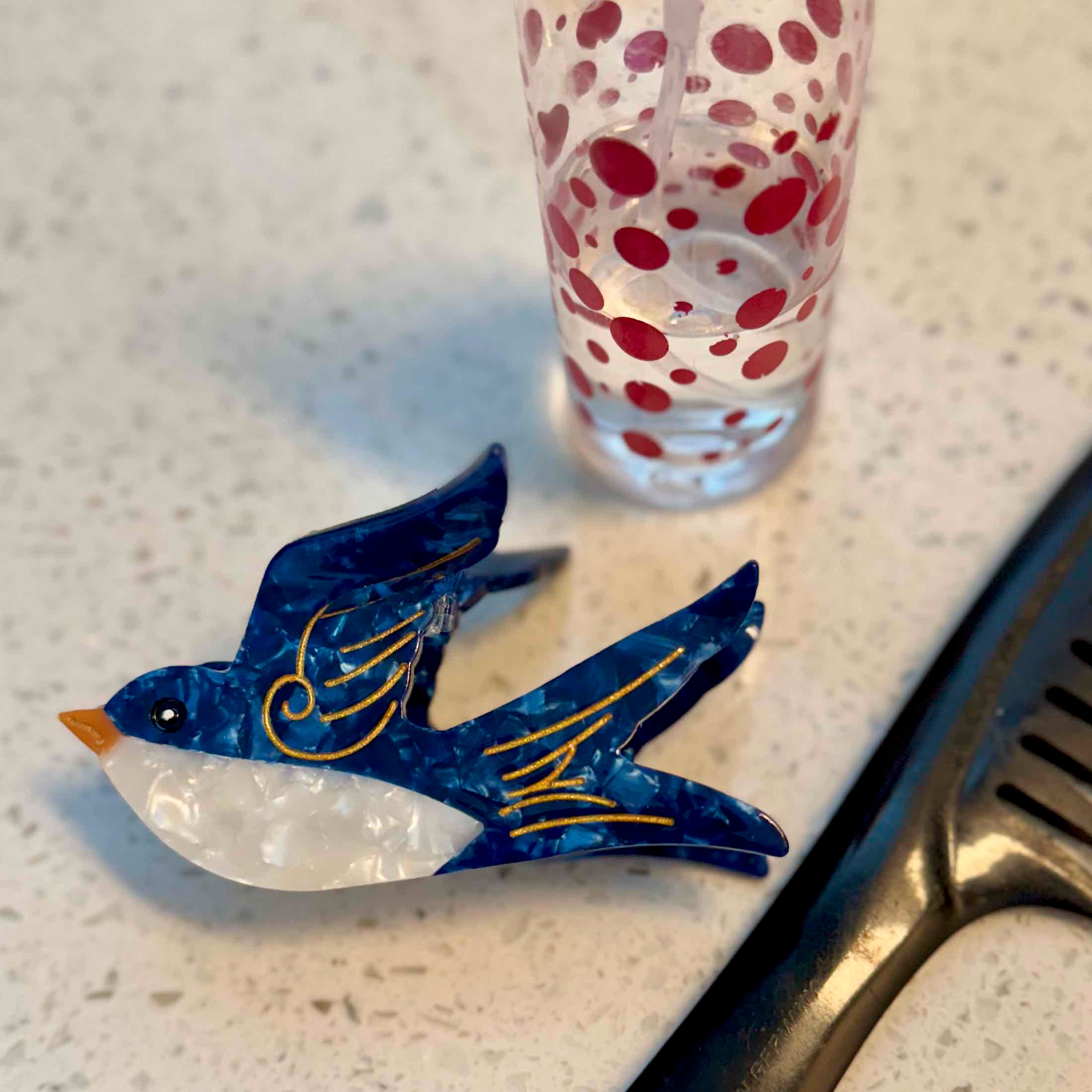 Swallow Bird Claw Hair Clip