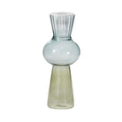 Sylvie Candleholder in Blue Green Ombre