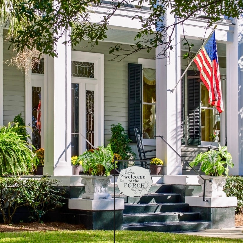 Welcome to the Porch Yard Stake
