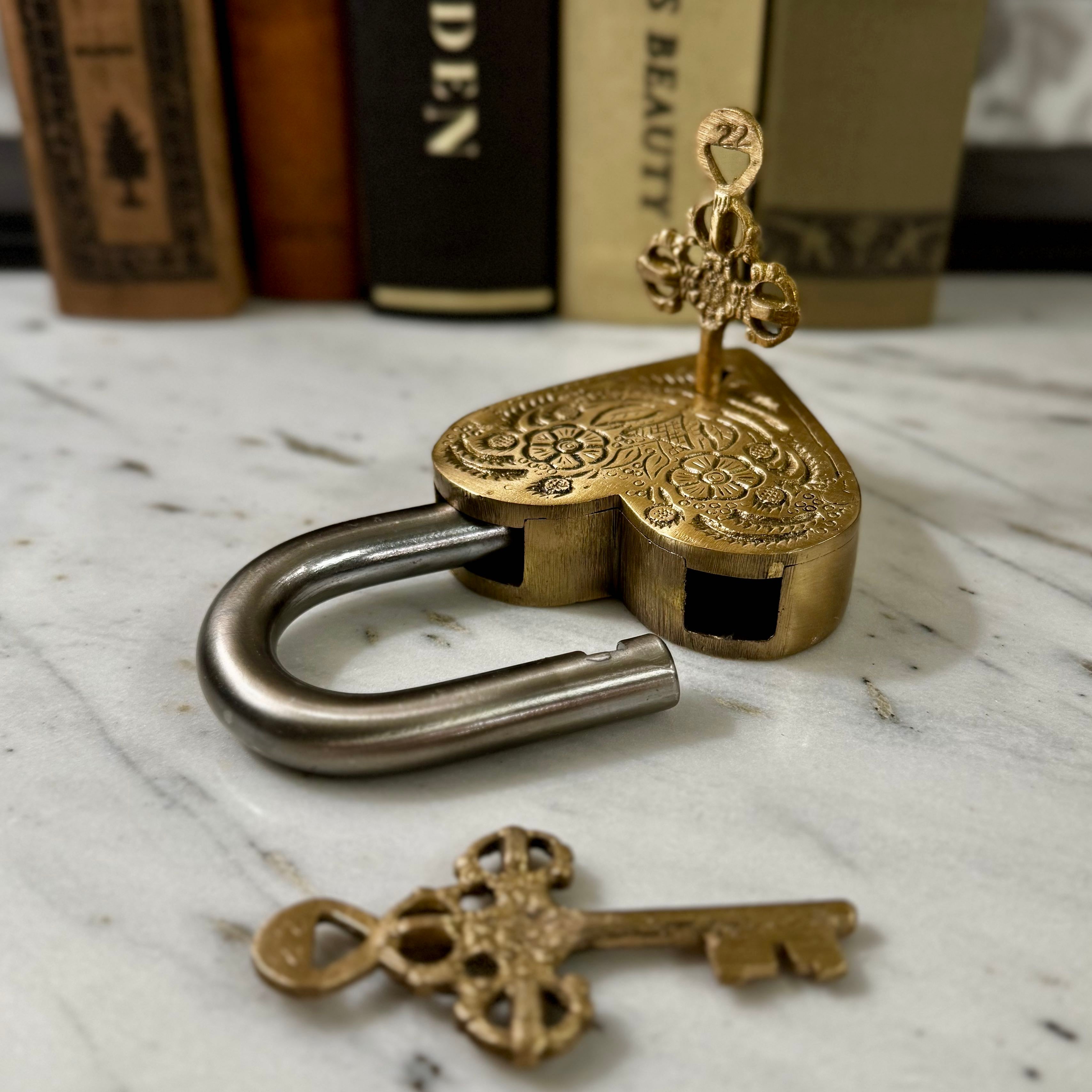 Vintage Style Lock and Key
