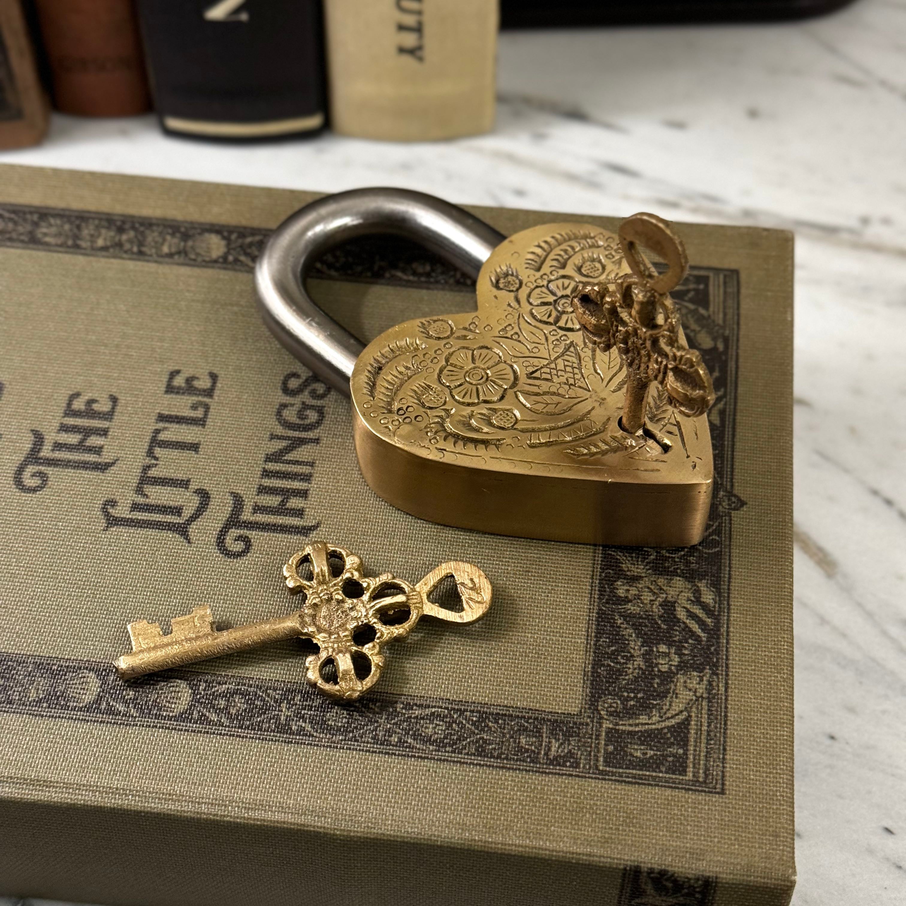 Vintage Style Lock and Key