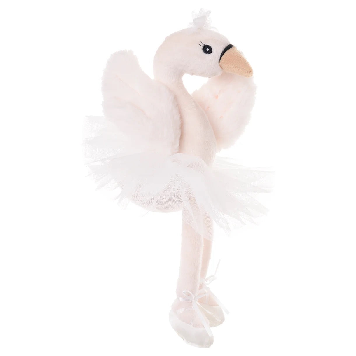 White Odette Swan Stuffed Animal