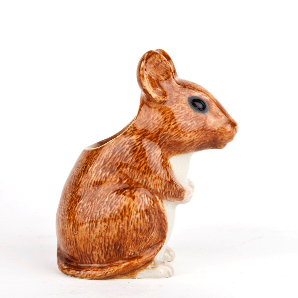 Wood Mouse Bud Vase