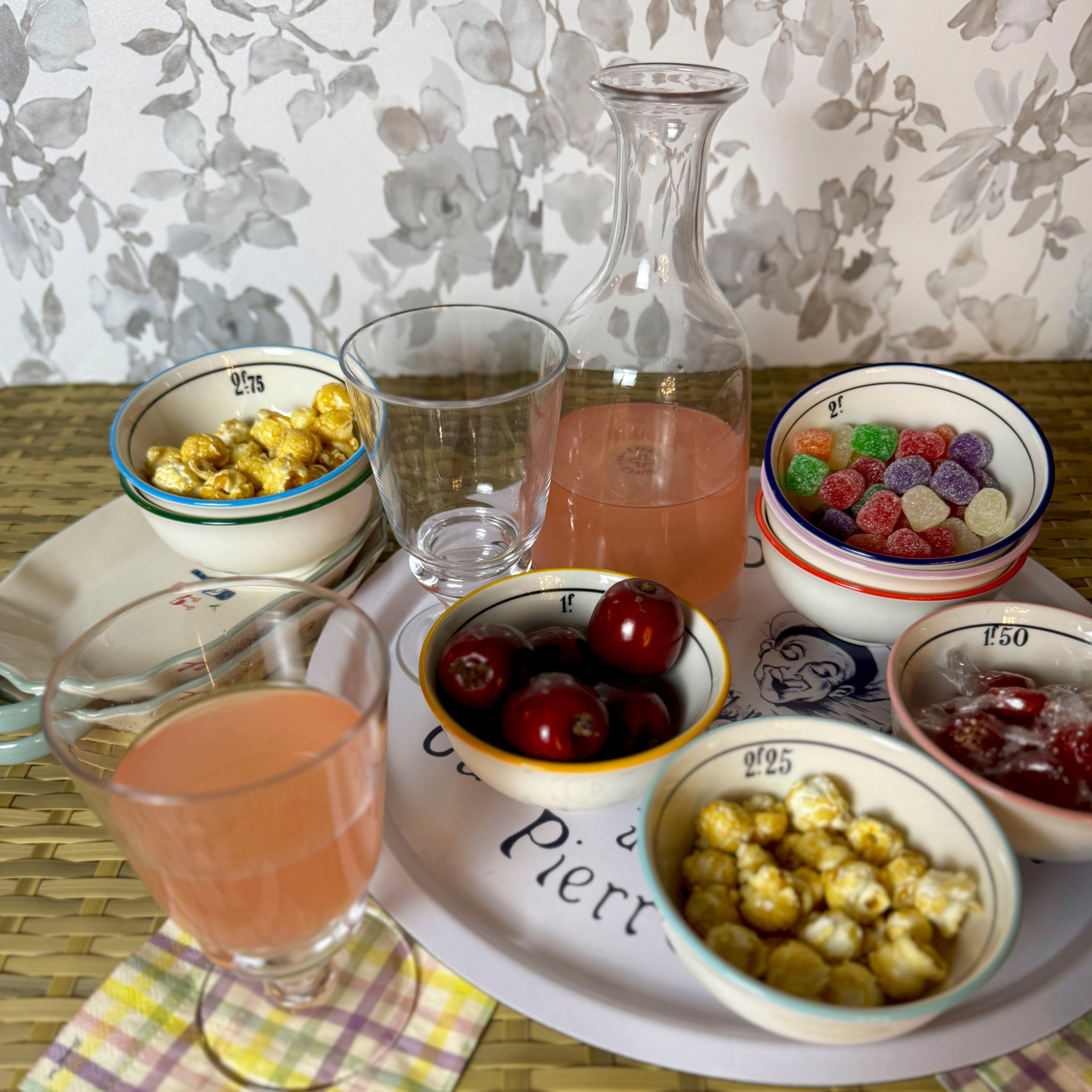 French Inspired Cafe Bowl - set of 8