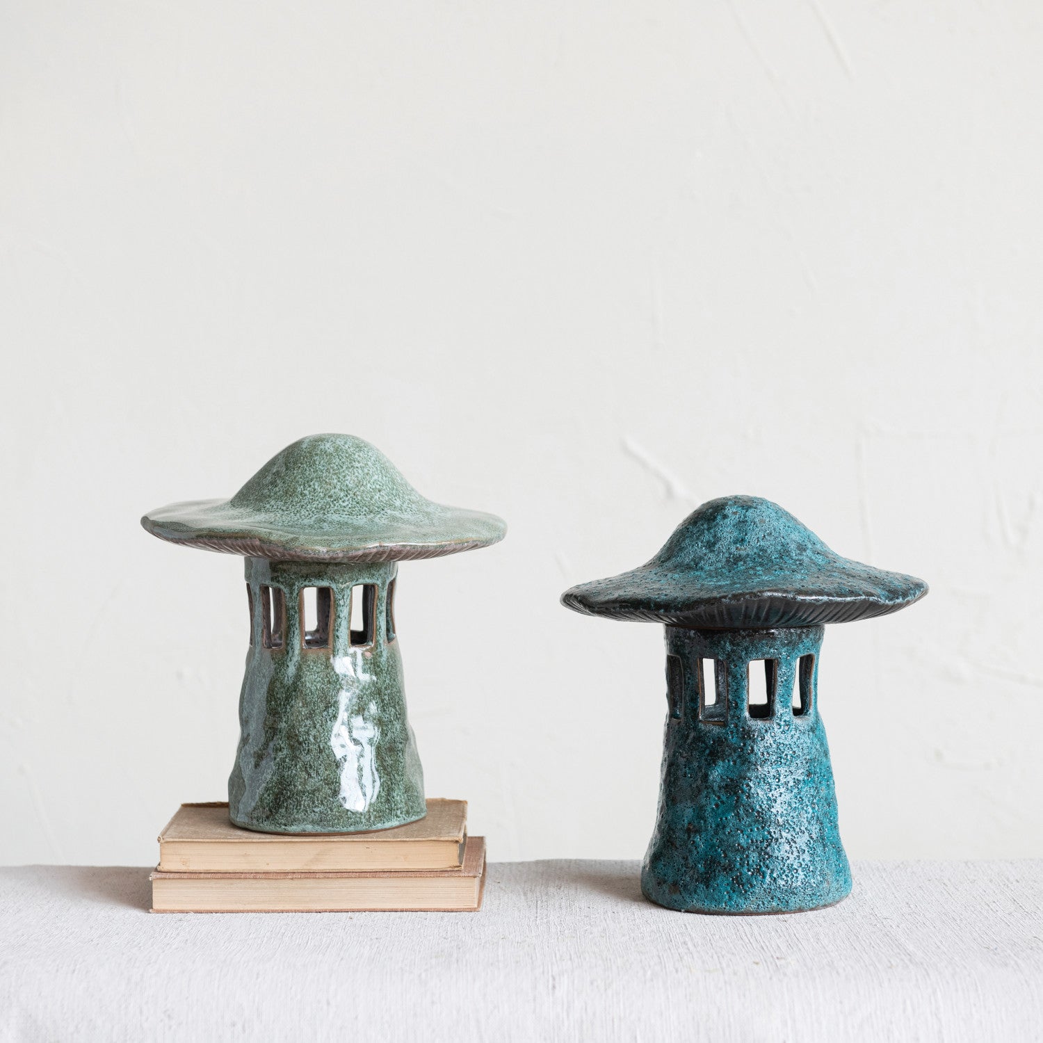 Cermaic Mushroom Lantern