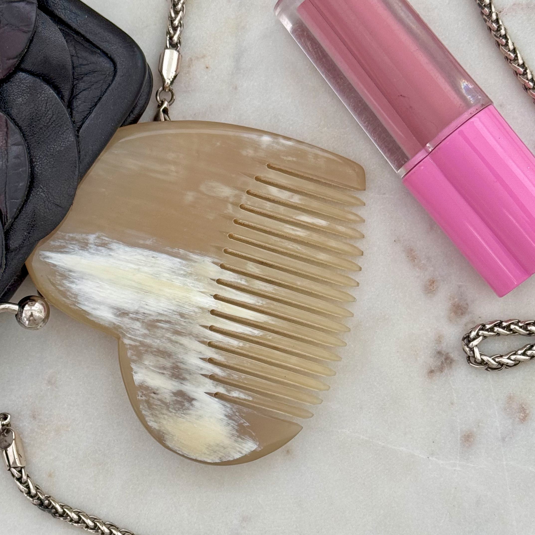 Heart Horn Comb