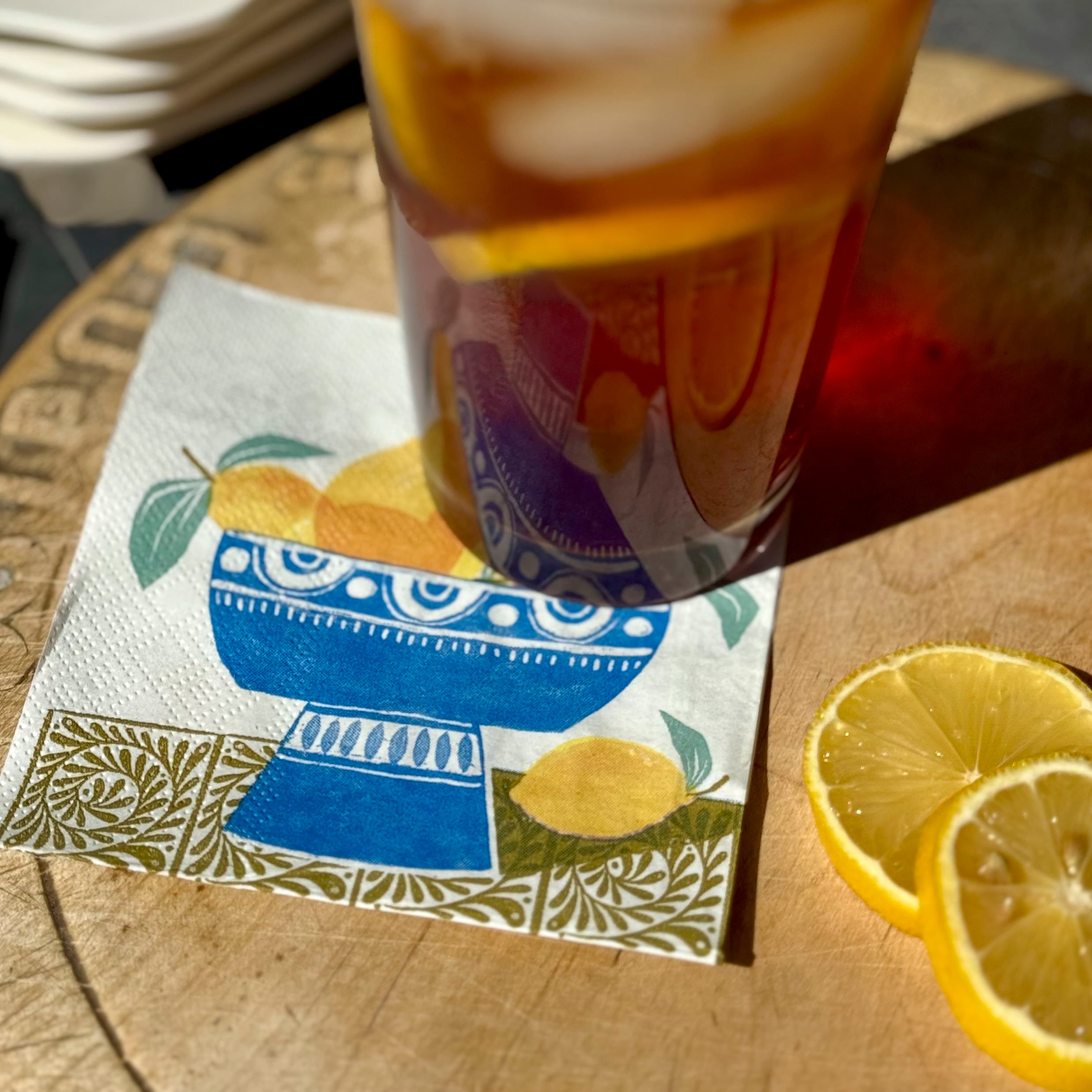 Lemon Love Cocktail Napkins - Pack of 50