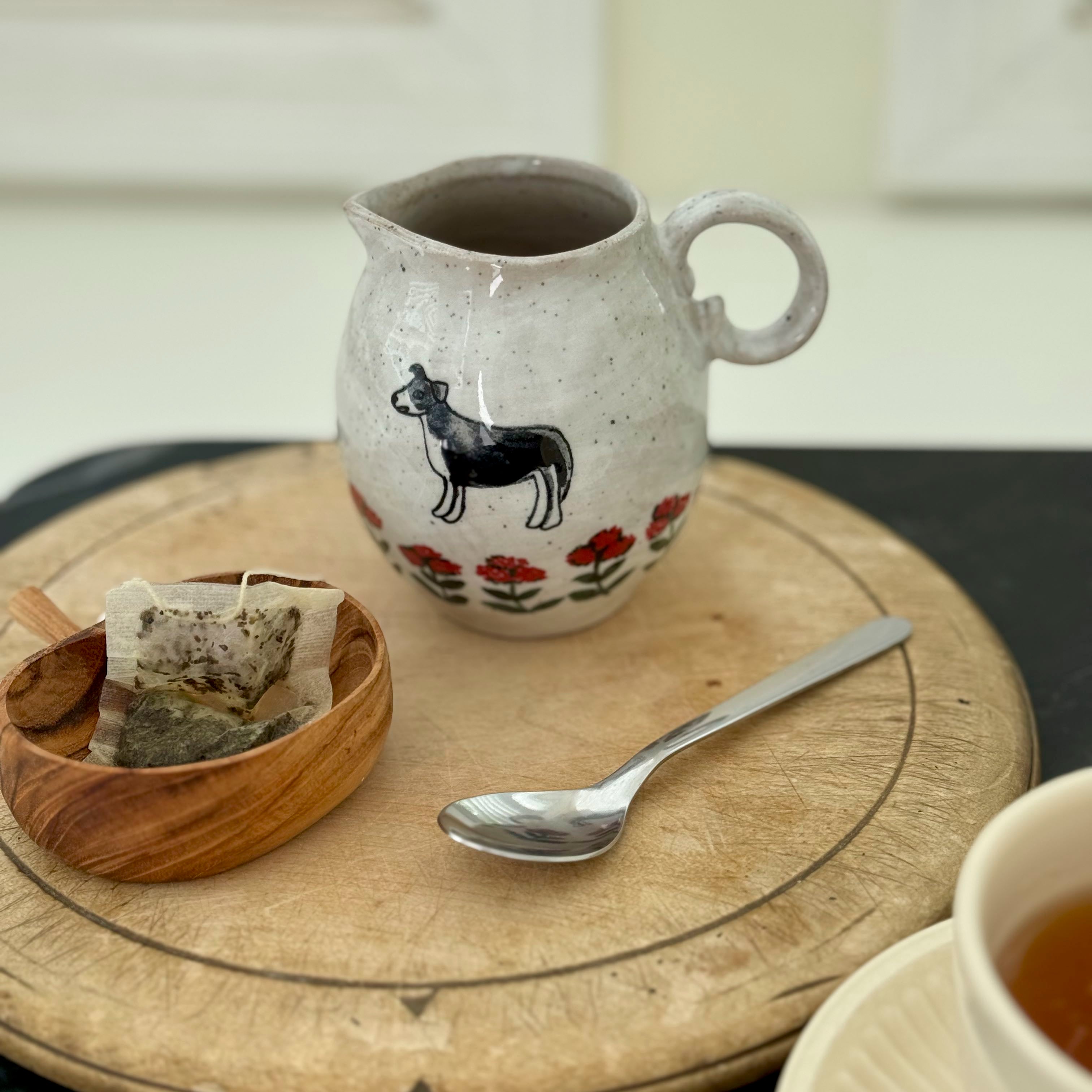 Primitive Dog Creamer Pitcher