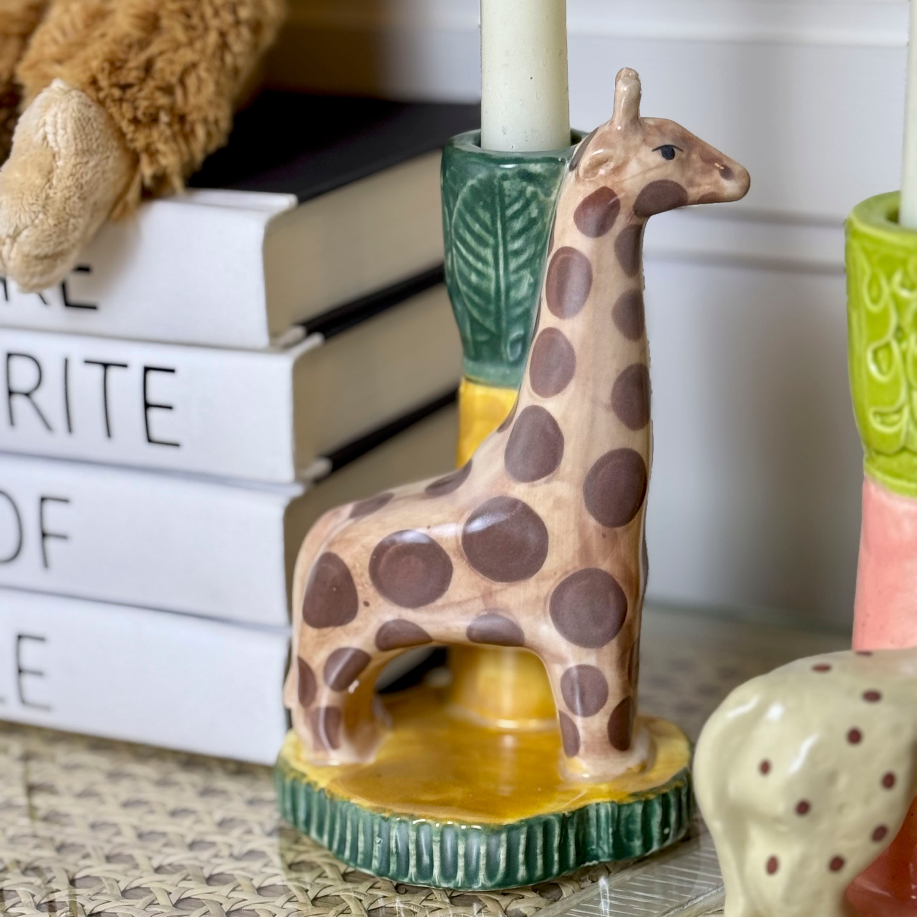 Safari Animal Candleholders - Set of 3