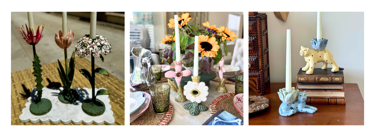 Candles/ Candleholders
