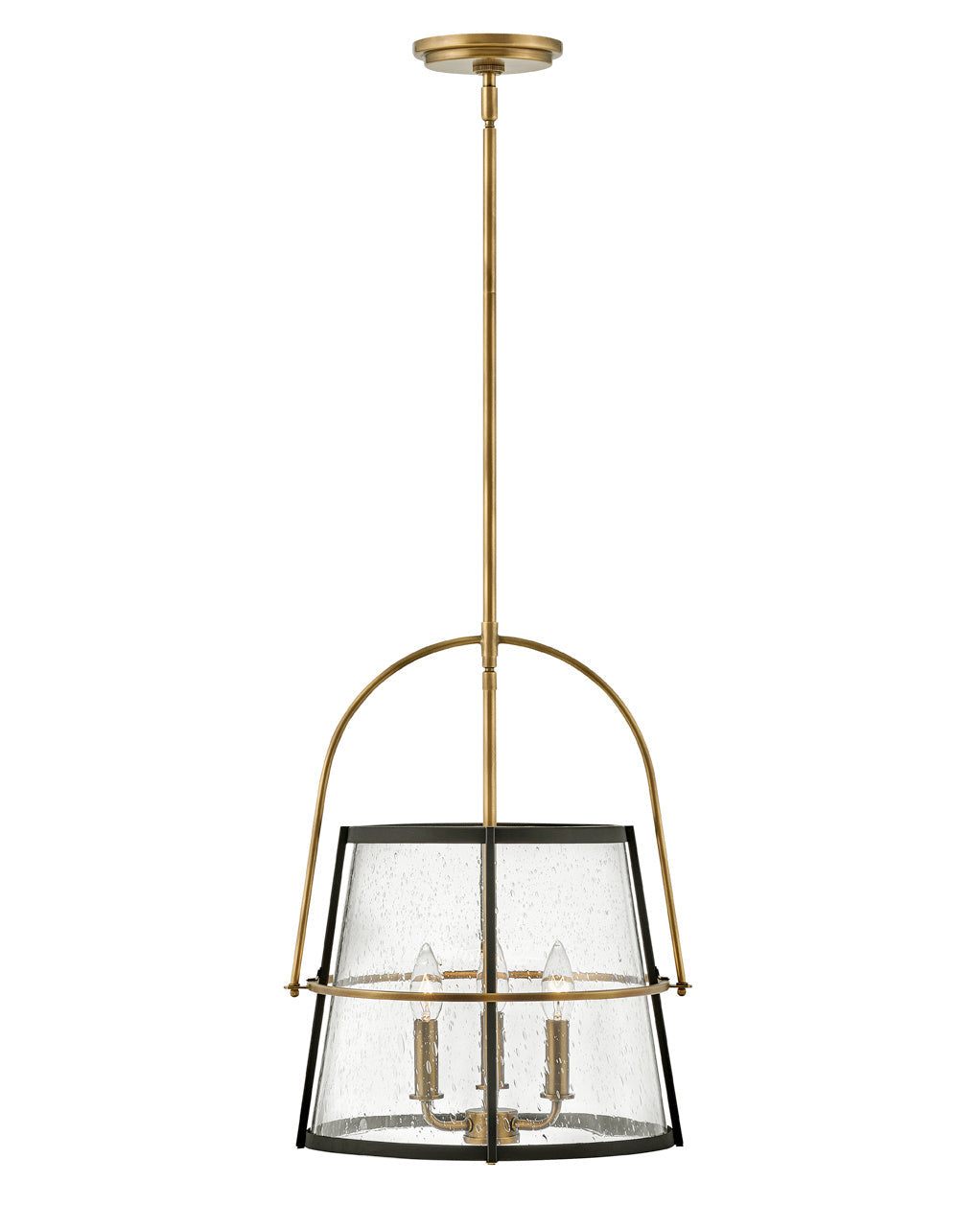 Product photo of the Tournon LED Pendant in Heritage Brass ( SKU# 38113HB )