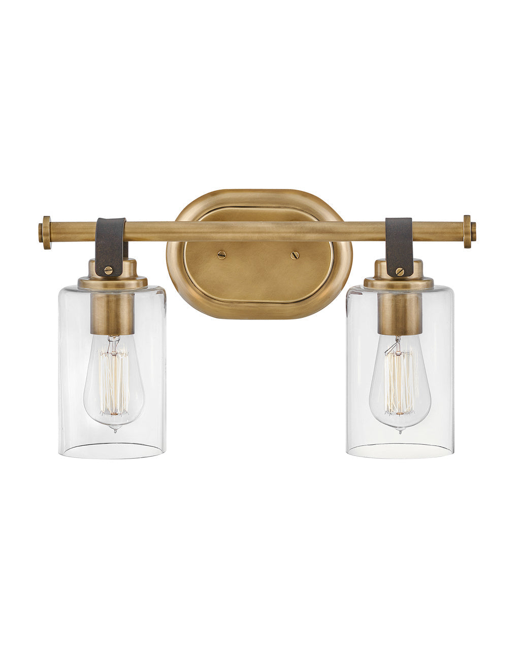 Product photo of the Halstead LED Vanity in Heritage Brass ( SKU# 52882HB )