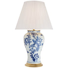 Product photo of the Blythe One Light Table Lamp in Blue and White Porcelain ( SKU# RL 3652BW-S )