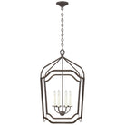 Product photo of the Ancaster Six Light Lantern in Aged Iron ( SKU# RL 5782AI )